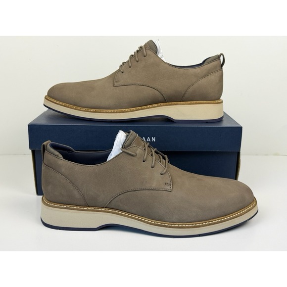 COLE HAAN Osborn G360 OX Dress Shoe Men's Size 12 Morel NuBuck Brown C38250